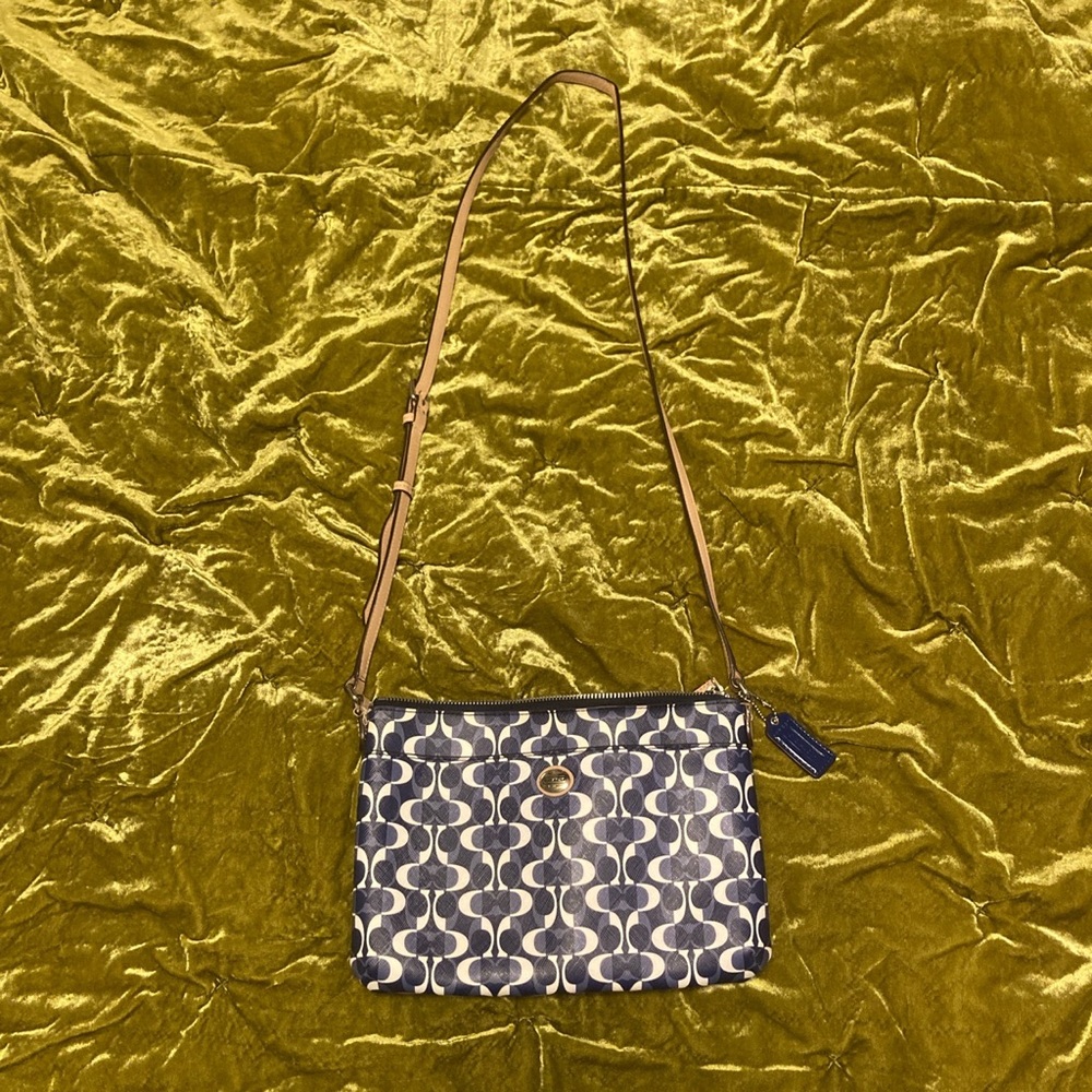 small coach off the shoulder purse